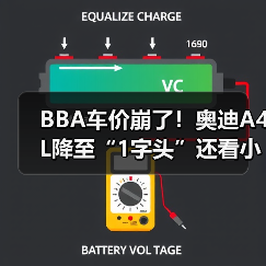 BBA车价崩了！奥迪A4L降至“1字头”还看小米SU7？（图3）