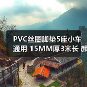 PVC丝圈脚垫5座小车通用 15MM厚3米长 颜色多样可订制(图3) PVC丝圈脚垫5座小车通用 15MM厚3米长 颜色多样可订制(图3)