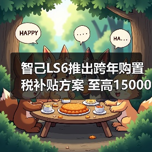 智己LS6推出跨年购置税补贴方案 至高15000元(图1) 智己LS6推出跨年购置税补贴方案 至高15000元(图1)