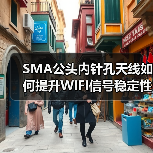 SMA公头内针孔天线如何提升WIFI信号稳定性？（图1）