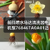 前挡喷水马达清洗器电机泵76846TA0A01适配车型有哪些（图3）