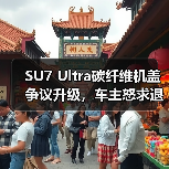 SU7 Ultra碳纤维机盖争议升级，车主怒求退订如何解决？（图2）
