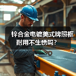 锌合金电镀美式牌照框耐用不生锈吗？（图2）