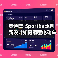 奥迪E5 Sportback创新设计如何颠覆电动车科技潮流?(图1) 奥迪E5 Sportback创新设计如何颠覆电动车科技潮流?(图1)