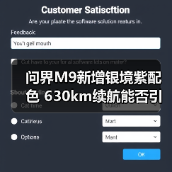 问界M9新增银境紫配色 630km续航能否引领高端SUV市场(图4) 问界M9新增银境紫配色 630km续航能否引领高端SUV市场(图4)