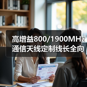 高增益800/1900MHz通信天线定制线长全向接头(图4) 高增益800/1900MHz通信天线定制线长全向接头(图4)