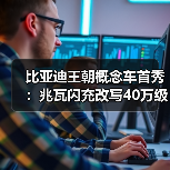 比亚迪王朝概念车首秀：兆瓦闪充改写40万级市场规则（图2）