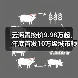 云海置换价9.98万起,年底首发10万级城市领航辅助!升级亮点解析(图2) 云海置换价9.98万起,年底首发10万级城市领航辅助!升级亮点解析(图2)
