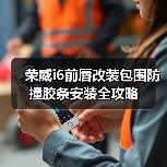 荣威i6前唇改装包围防撞胶条安装全攻略（图2）