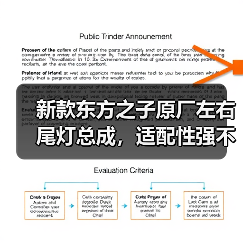 新款东方之子原厂左右尾灯总成，适配性强不踩雷？（图2）