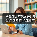 卡车前大灯怎么选？货车灯 前照灯 汽配件厂家直供（图1）