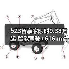 bZ3智享家限时9.38万起 智能驾驶+616km续航解析(图3) bZ3智享家限时9.38万起 智能驾驶+616km续航解析(图3)