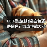 LED导热硅脂选白色还是黑色？散热性能大对比（图2）