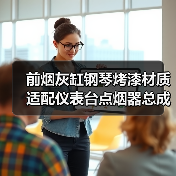 前烟灰缸钢琴烤漆材质 适配仪表台点烟器总成（图4）