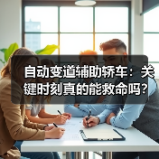 自动变道辅助轿车：关键时刻真的能救命吗？（图1）