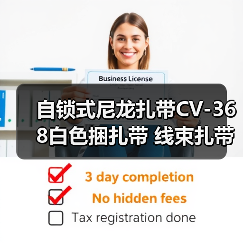 自锁式尼龙扎带CV-368白色捆扎带 线束扎带承重力强（图3）