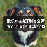 欧乐B电动牙刷怎么保养？清洁充电维护全攻略（图4）