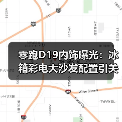 零跑D19内饰曝光：冰箱彩电大沙发配置引关注（图3）