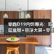 零跑D19内饰曝光：双层座舱+悬浮大屏+零重力座椅，豪华配置全解析（图4）