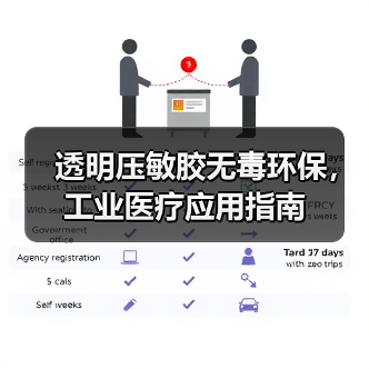 透明压敏胶无毒环保，工业医疗应用指南（图2）