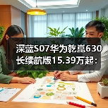 深蓝S07华为乾崑630长续航版15.39万起：智能驾驶+630km续航够不够？（图3）