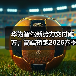 华为智驾新势力交付破万，高端轿跑2026春季发布引期待（图3）