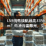 LS8纯电续航最高335km?电池容量曝光,实测表现如何?(图2) LS8纯电续航最高335km?电池容量曝光,实测表现如何?(图2)