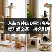 汽车改装LED雾灯高亮度升级必备，持久耐用选择（图1）