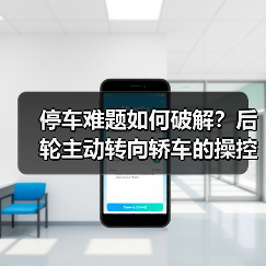 停车难题如何破解?后轮主动转向轿车的操控革命(图4) 停车难题如何破解?后轮主动转向轿车的操控革命(图4)