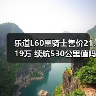 乐道L60黑骑士售价21.19万 续航530公里值吗？（图4）