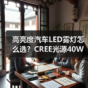 高亮度汽车LED雾灯怎么选?CREE光源40W节能型防雾灯推荐(图3) 高亮度汽车LED雾灯怎么选?CREE光源40W节能型防雾灯推荐(图3)