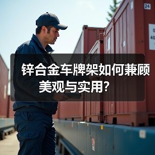 锌合金车牌架如何兼顾美观与实用？（图3）