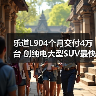 乐道L904个月交付4万台 创纯电大型SUV最快纪录(图1) 乐道L904个月交付4万台 创纯电大型SUV最快纪录(图1)