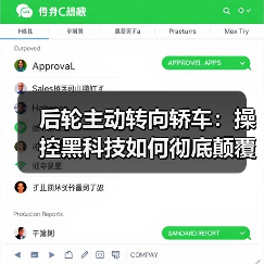 后轮主动转向轿车:操控黑科技如何彻底颠覆驾驶体验?(图3) 后轮主动转向轿车:操控黑科技如何彻底颠覆驾驶体验?(图3)