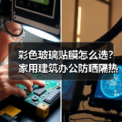彩色玻璃贴膜怎么选？家用建筑办公防晒隔热新方案（图3）
