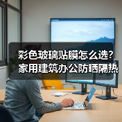 彩色玻璃贴膜怎么选？家用建筑办公防晒隔热新方案（图4）