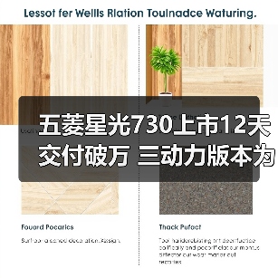 五菱星光730上市12天交付破万 三动力版本为何热卖?(图4) 五菱星光730上市12天交付破万 三动力版本为何热卖?(图4)