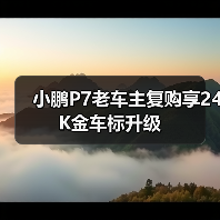 小鹏P7老车主复购享24K金车标升级(图3) 小鹏P7老车主复购享24K金车标升级(图3)