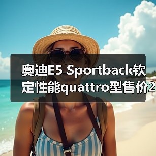 奥迪E5 Sportback钦定性能quattro型售价27.99万，升级配置体验如何？（图3）