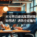 不可开启玻璃车顶轿车如何选？选购全攻略与市场解析（图3）