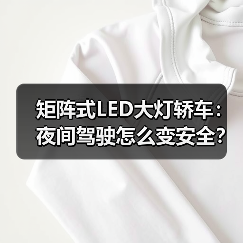矩阵式LED大灯轿车:夜间驾驶怎么变安全?技术全揭秘(图3) 矩阵式LED大灯轿车:夜间驾驶怎么变安全?技术全揭秘(图3)