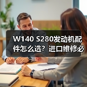 W140 S280发动机配件怎么选?进口维修必备清单(图1) W140 S280发动机配件怎么选?进口维修必备清单(图1)
