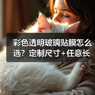 彩色透明玻璃贴膜怎么选？定制尺寸+任意长度，家用防晒隔热神器（图4）