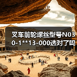 叉车前轮螺丝型号N030-1**13-000选对了吗？（图1）