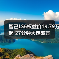 智己LS6权益价19.79万起 27分钟大定破万(图3) 智己LS6权益价19.79万起 27分钟大定破万(图3)