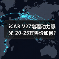 iCAR V27增程动力曝光 20-25万售价如何?(图1) iCAR V27增程动力曝光 20-25万售价如何?(图1)