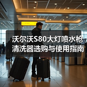沃尔沃S80大灯喷水枪清洗器选购与使用指南（图2）