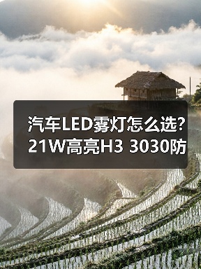 汽车LED雾灯怎么选？21W高亮H3 3030防雾灯性能解析（图3）