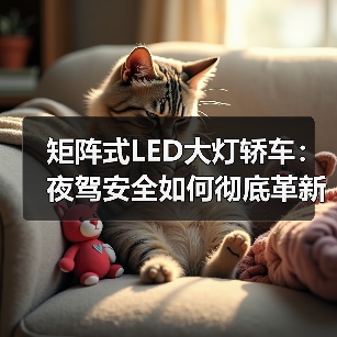 矩阵式LED大灯轿车：夜驾安全如何彻底革新？（图2）