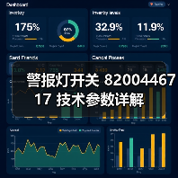 警报灯开关 8200446717 技术参数详解（图4）